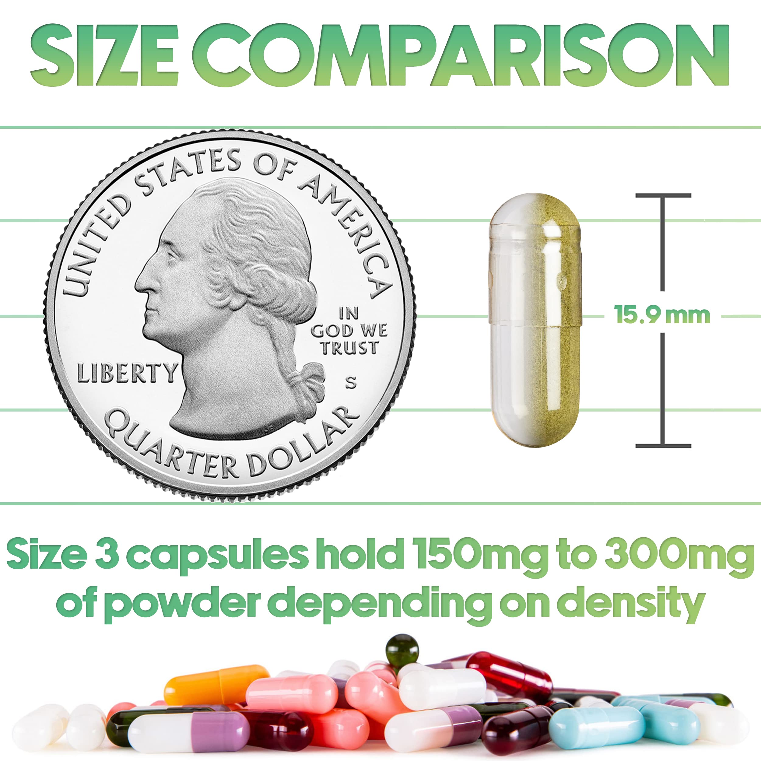 XPRS Nutra Size 3 capsules filled with powder demonstrating loading capacity.