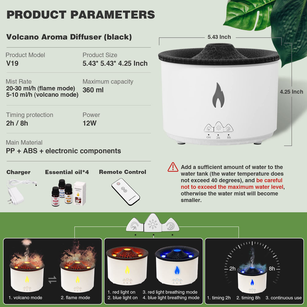 XspideM Diffuser operates quietly with timer function