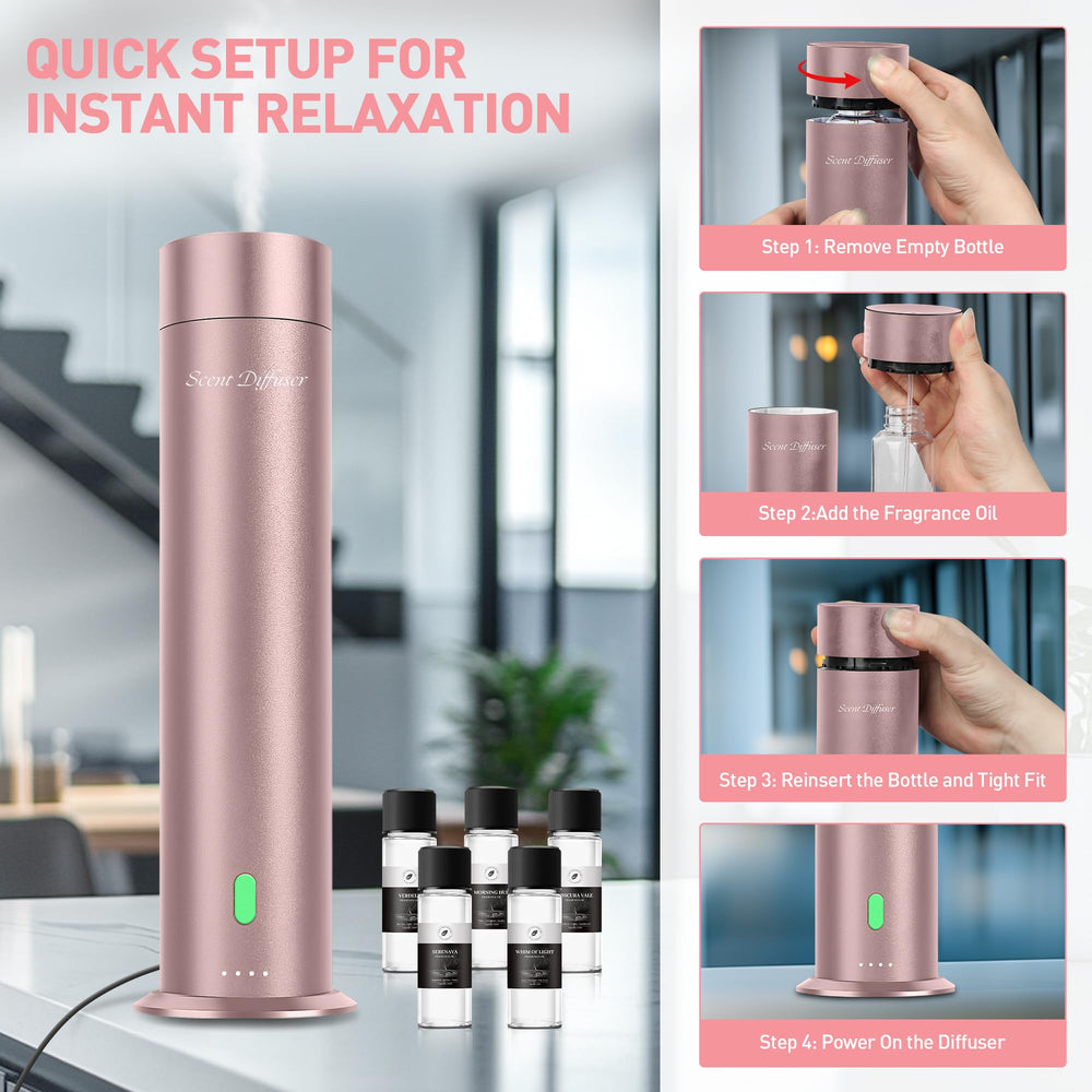 XspideM diffuser is pet- and child-safe for a worry-free aroma.