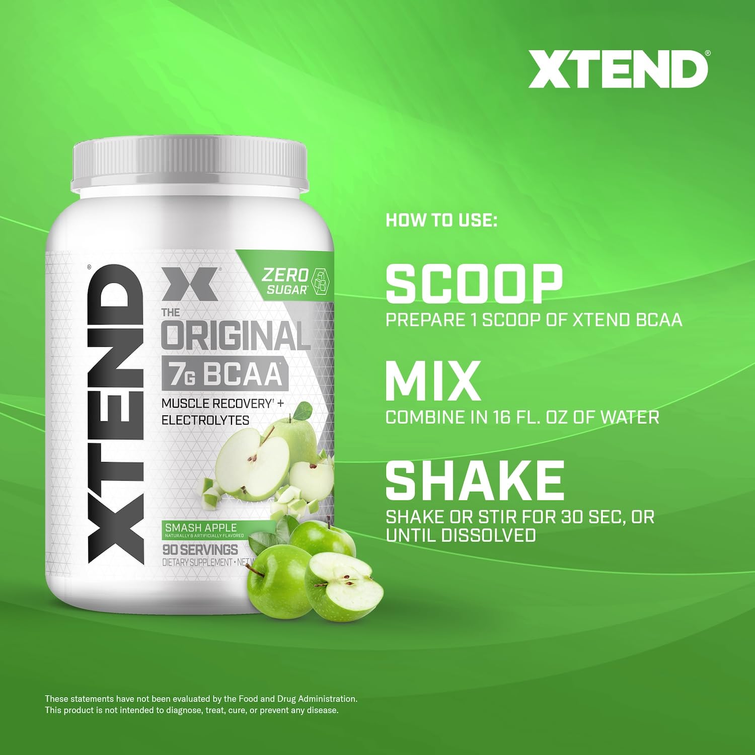 Xtend 90-serving tub ready for multiple workouts