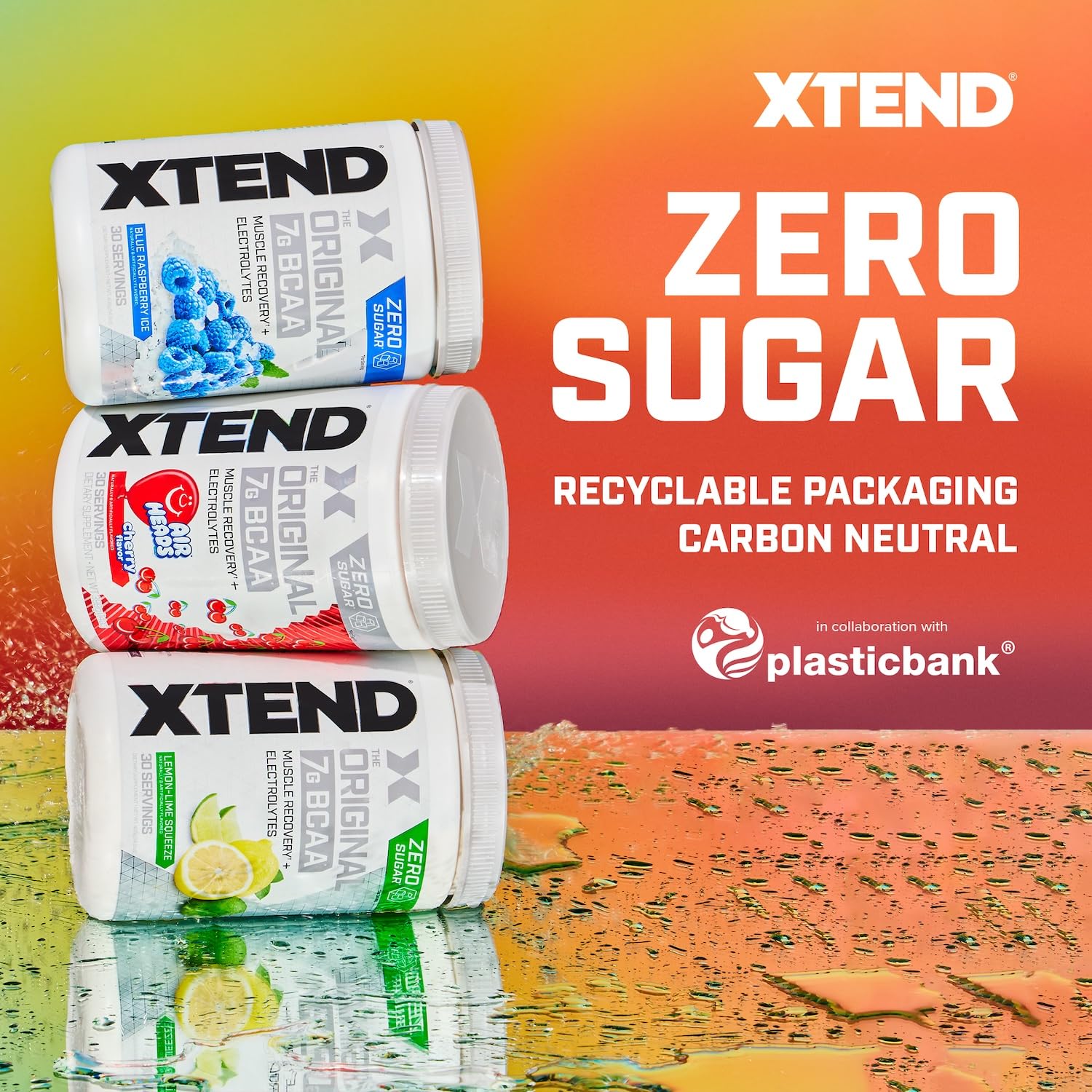 Xtend electrolytes support hydration during workouts