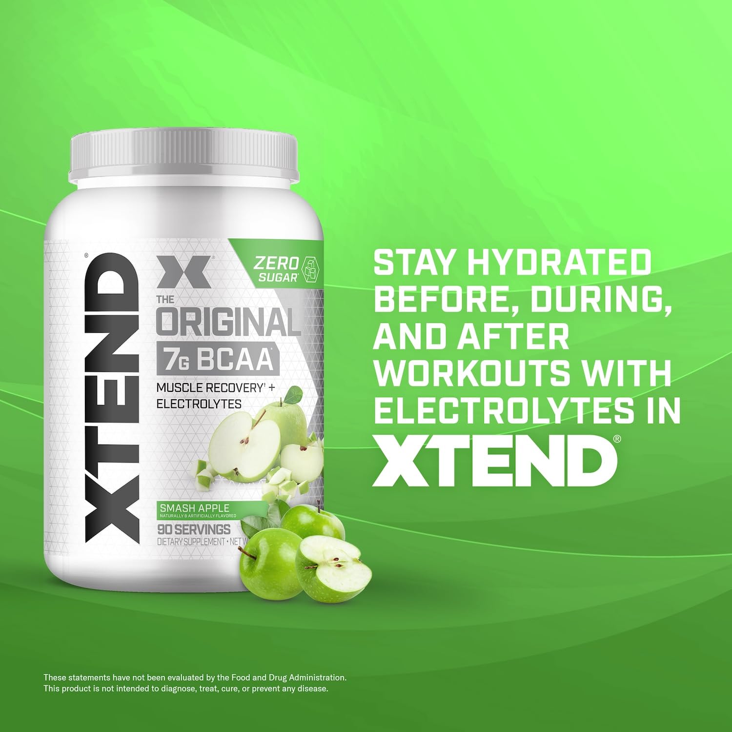 Xtend sugar-free formula promotes clean post-workout recovery