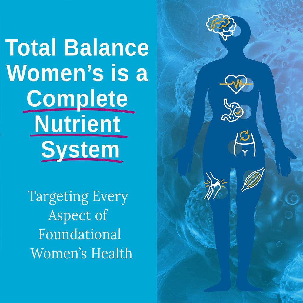 Xtendlife Total Balance Women's packaging box signaling trusted quality and care.