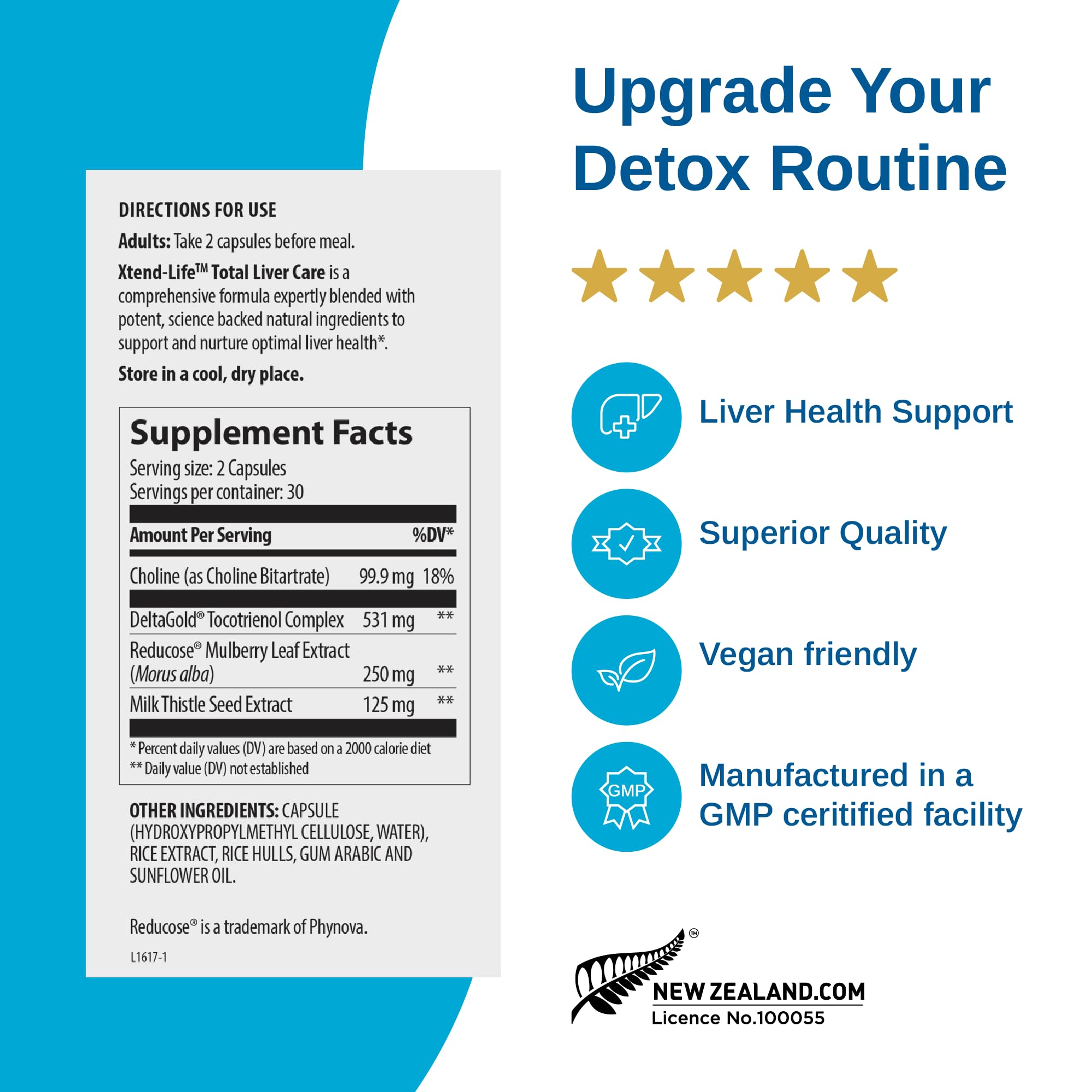 Xtendlife Total Liver Care daily routine usage image suggesting ongoing detox support.