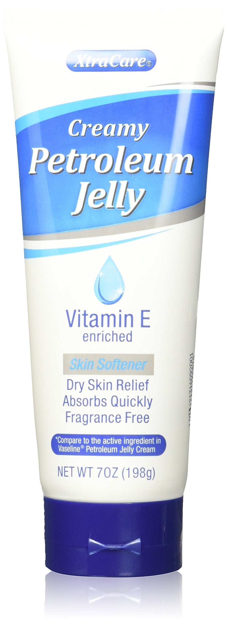 XtraCare Creamy Petroleum Jelly Vitamin E tube for daily moisture and skin protection.