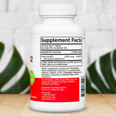 Xtravit B12 energy-boost bottle showcases steady daytime focus.