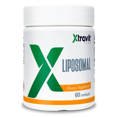 Xtravit Liposomal Vitamin C bottle front for daily immune support.