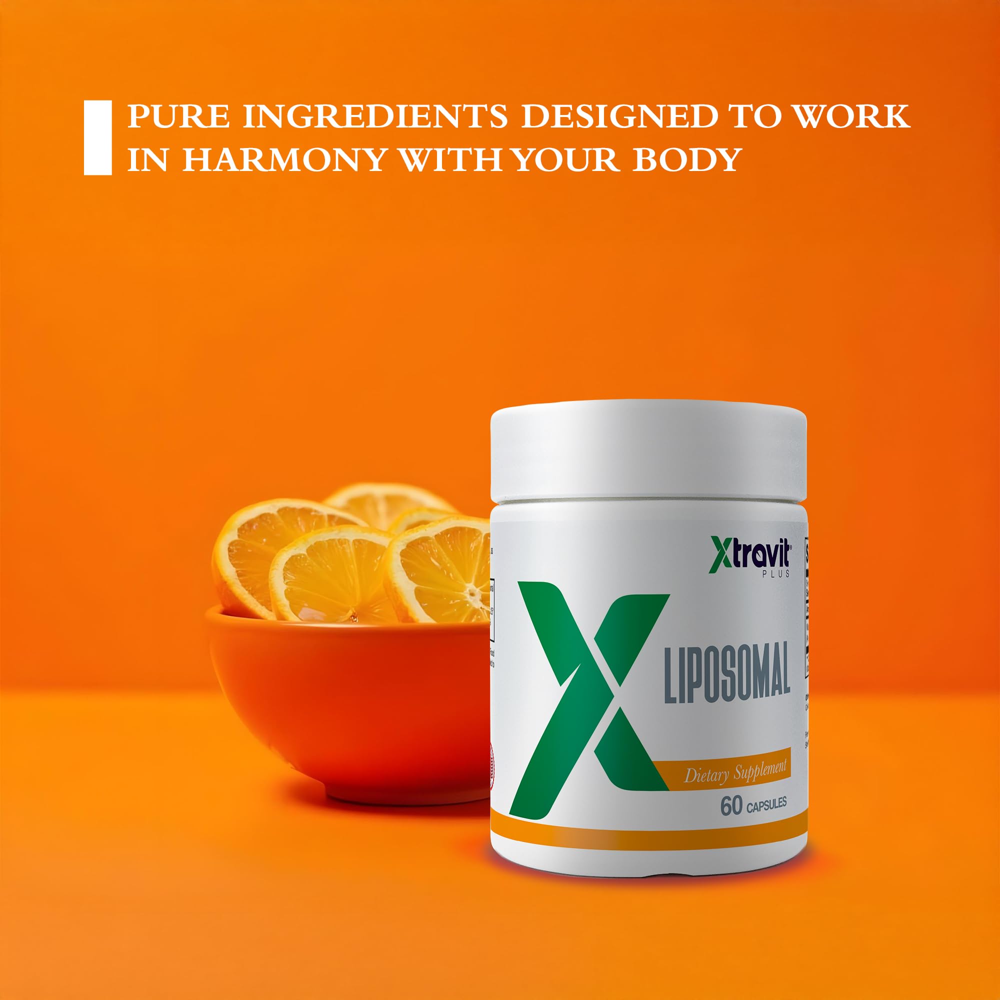 Xtravit Liposomal Vitamin C box and pill ready for shelf.