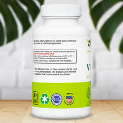 Xtravit Vitamin K label details emphasize purity and USA-made quality.