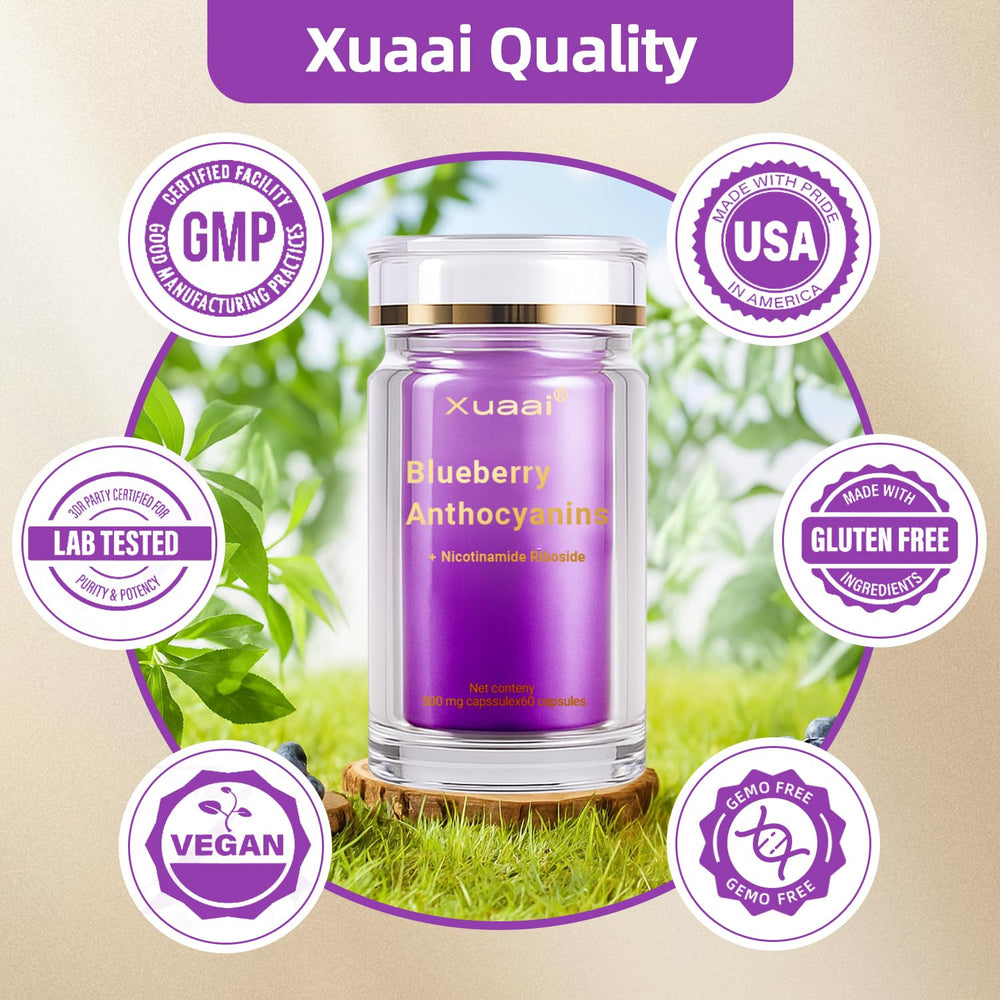 Xuaai Antioxidant blend supports cellular health and clarity