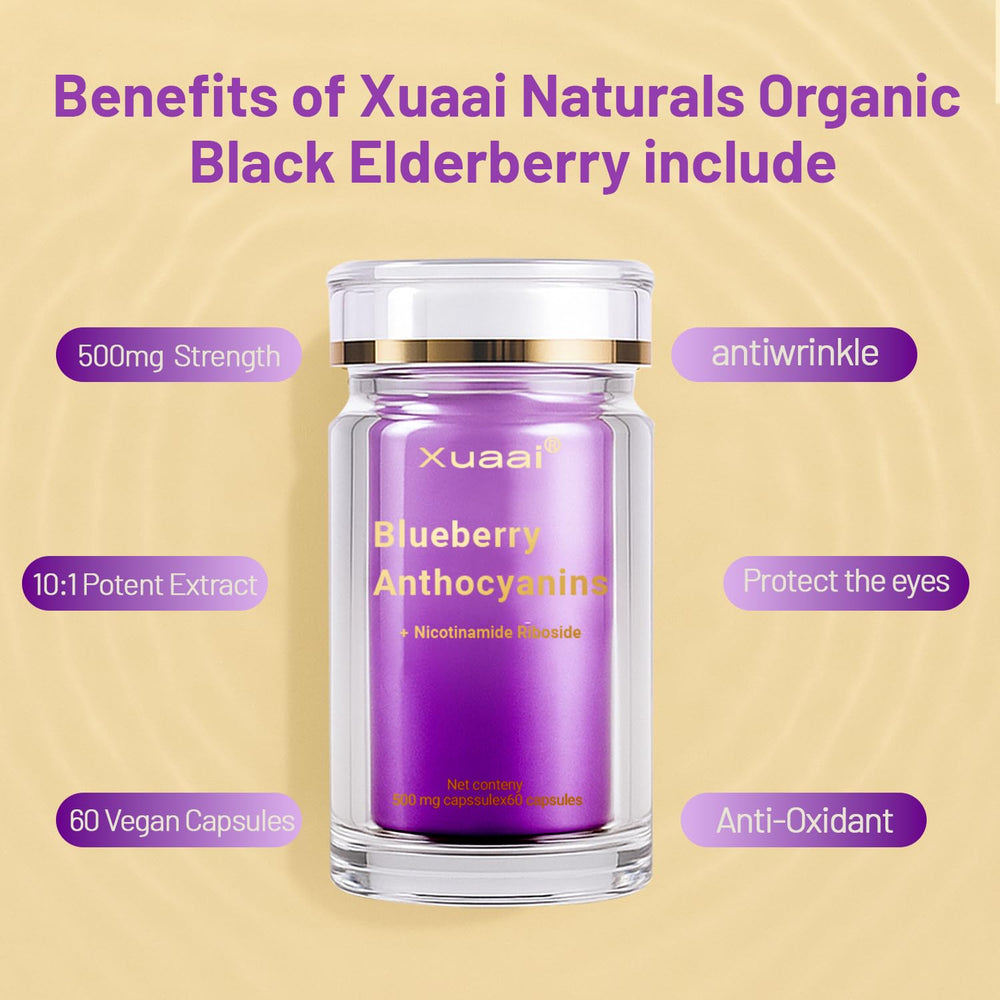 Xuaai NAD Nicotinamide Riboside capsules deliver cellular vitality support