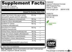 Capsules close-up of XYMOGEN PMS Soothe for easy daily use