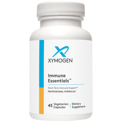 XYMOGEN Immune Essentials bottle front view for daily immune support