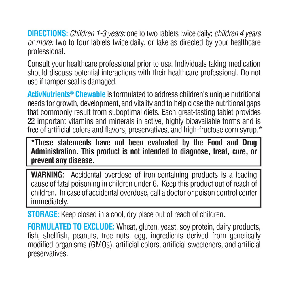 XYMOGEN ActivNutrients bottle and tablets highlight chelated minerals