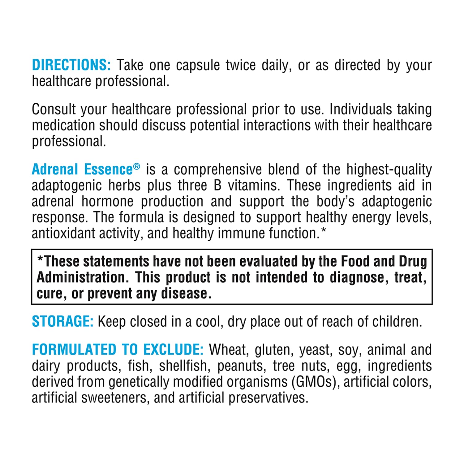 Xymogen Adrenal Essence bottle side-view conveys compact, travel-friendly supplement.