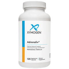 XYMOGEN Adrenaliv bottle front view with capsules for daily support