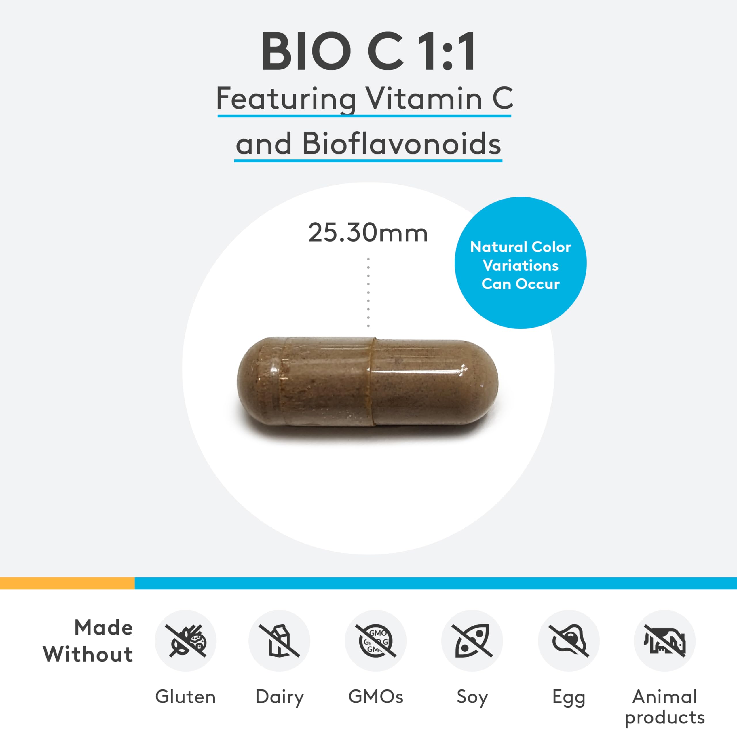 XYMOGEN Bio C 1:1 capsules closeup highlighting capsule texture and potency