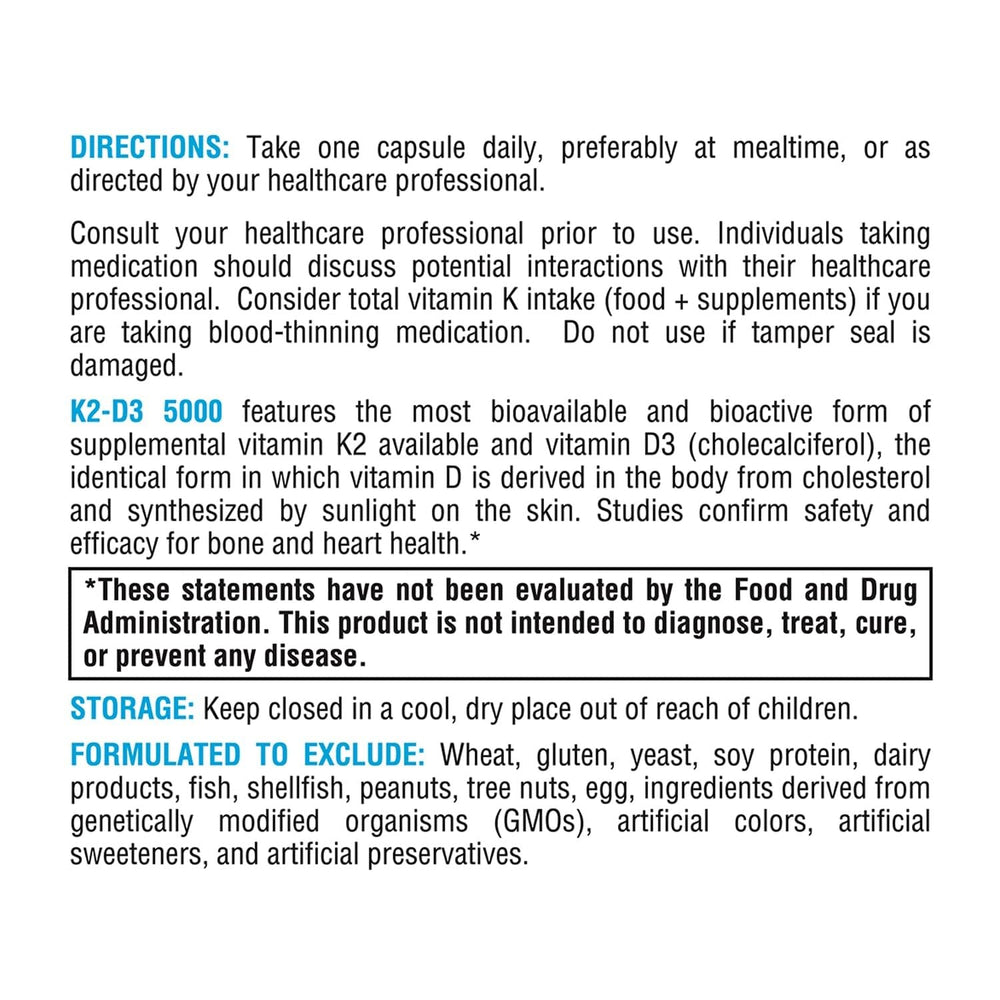 XYMOGEN K2-D3 morning routine graphic highlights timely intake.