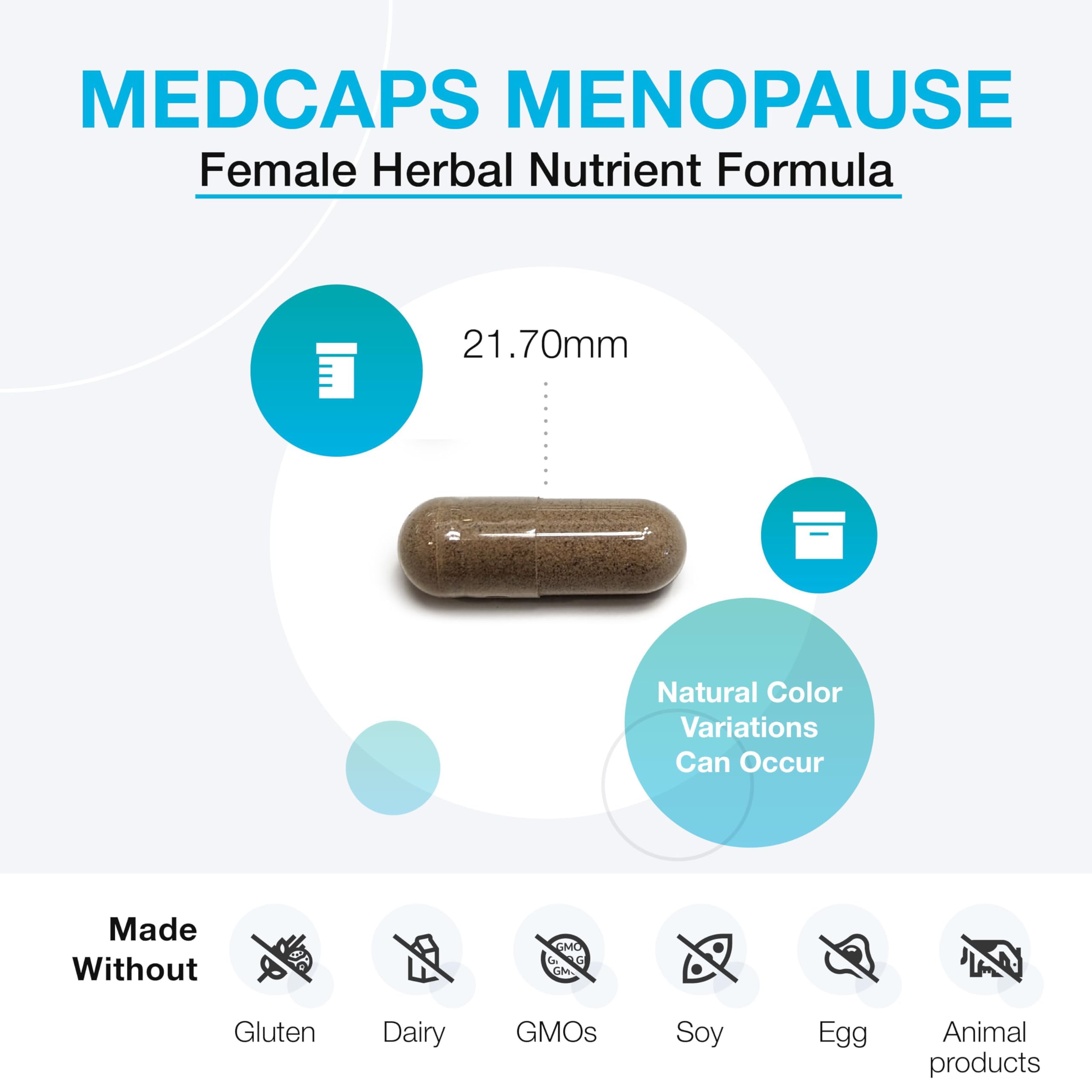 XYMOGEN Medcaps Menopause dong quai feature promotes balanced well-being