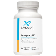 XYMOGEN PanXyme pH bottle front showing clean labeling for digestive support