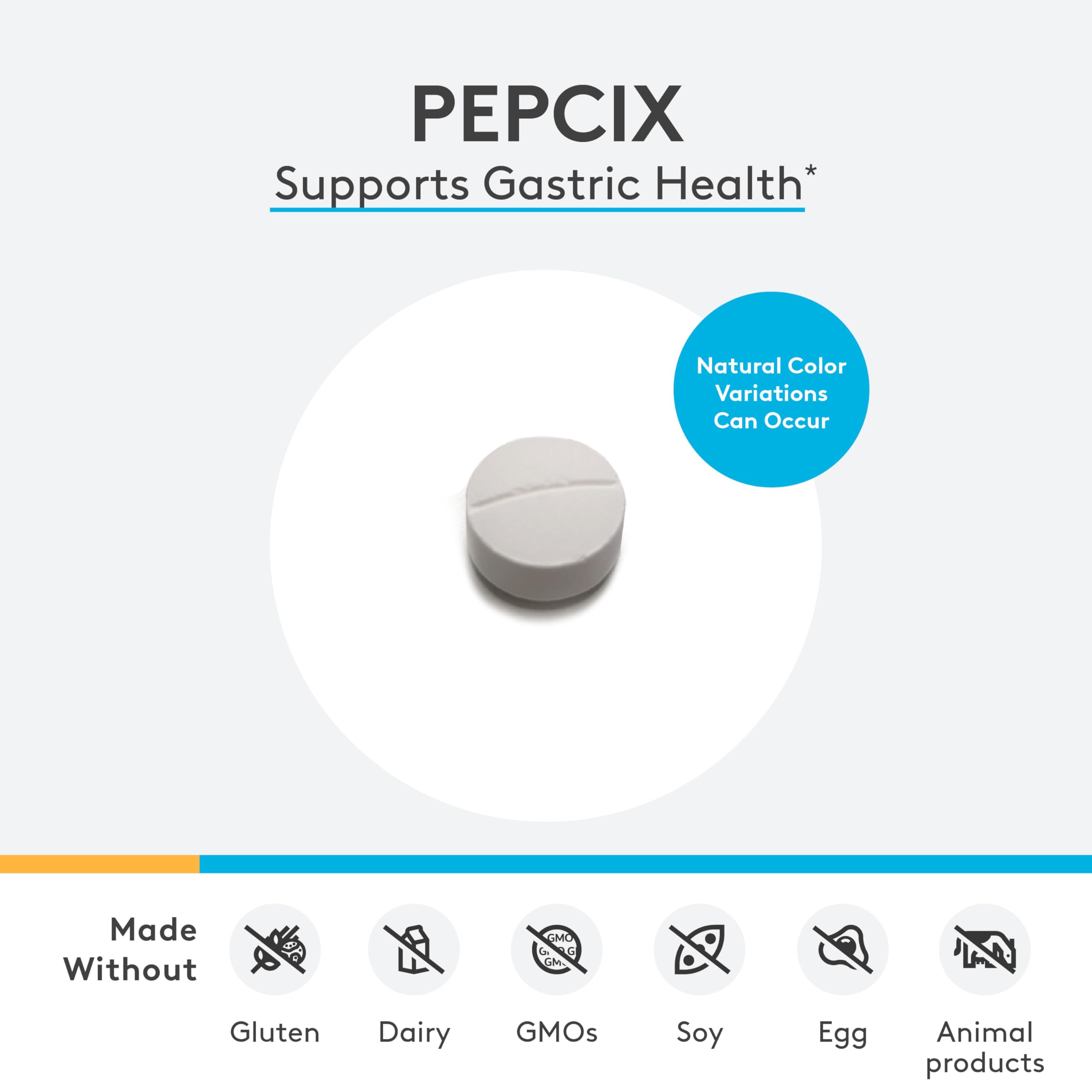 PepciX bottle pour shot showing easy dosing for digestive comfort