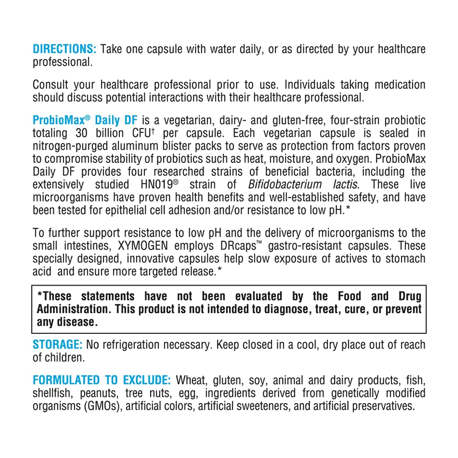 XYMOGEN ProbioMax Daily 30B icon indicating use for women and men