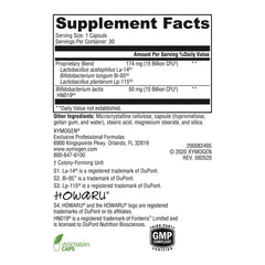 ProbioMax Daily 30B blister pack preserves potency for on-the-go probiotic use.