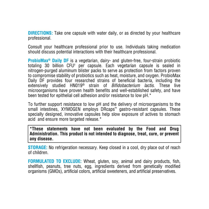 Travel sleeve shows convenient on-the-go ProbioMax Daily 30B probiotic routine.