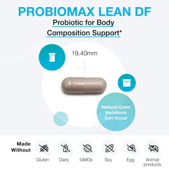 XYMOGEN ProbioMax Lean blister pack emphasizing freshness and protection.