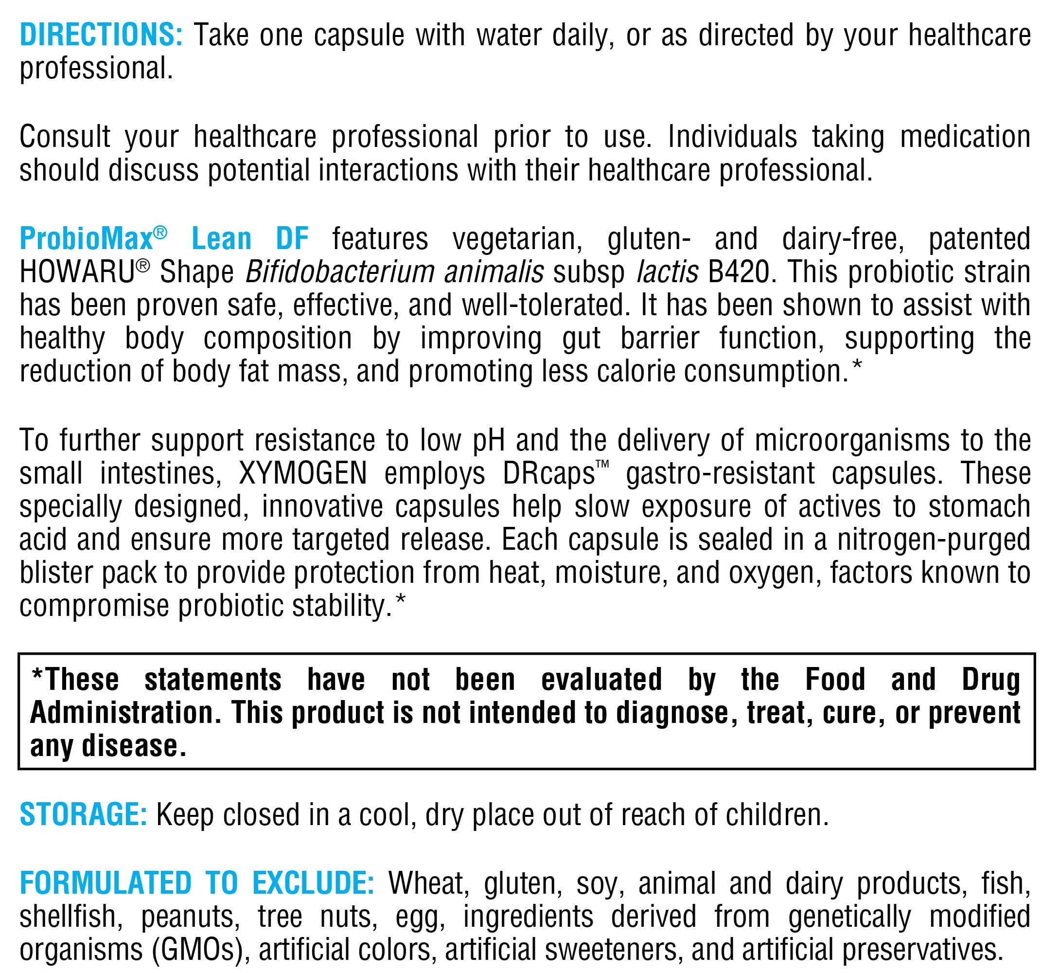 ProbioMax Lean bottle scene suggesting easy daily use with water