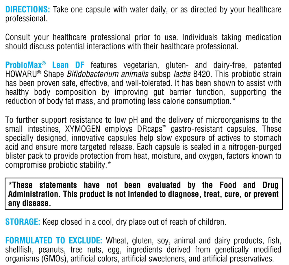 ProbioMax Lean bottle scene suggesting easy daily use with water