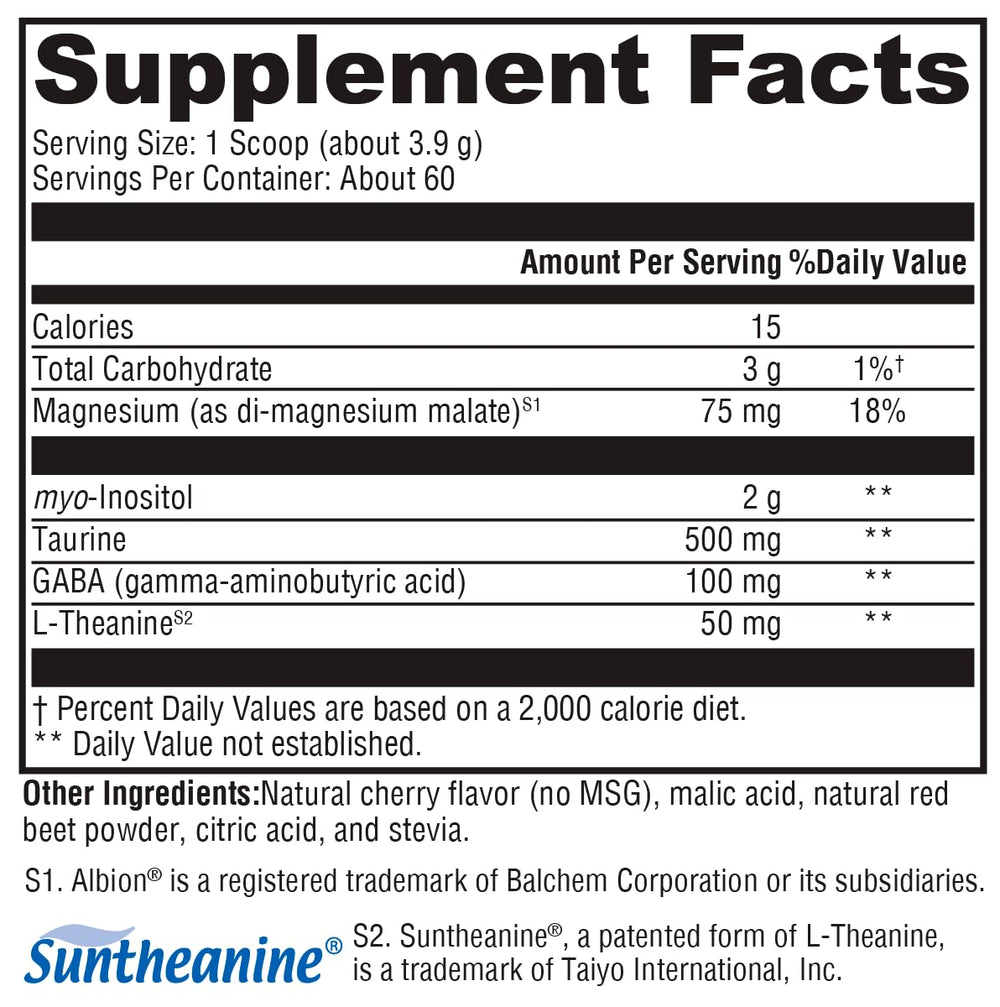 XYMOGEN RelaxMax label shows no artificial colors or GMOs.
