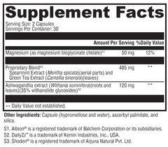 XYMOGEN Sleep & Perform capsules close-up for easy, non-groggy nightly support.