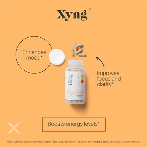 Xyngular Xyng energy capsule closeup highlights easy daily capsules for alertness