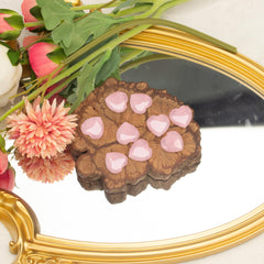 Xyntara rose quartz worry stones with smooth texture to ease daily stress.