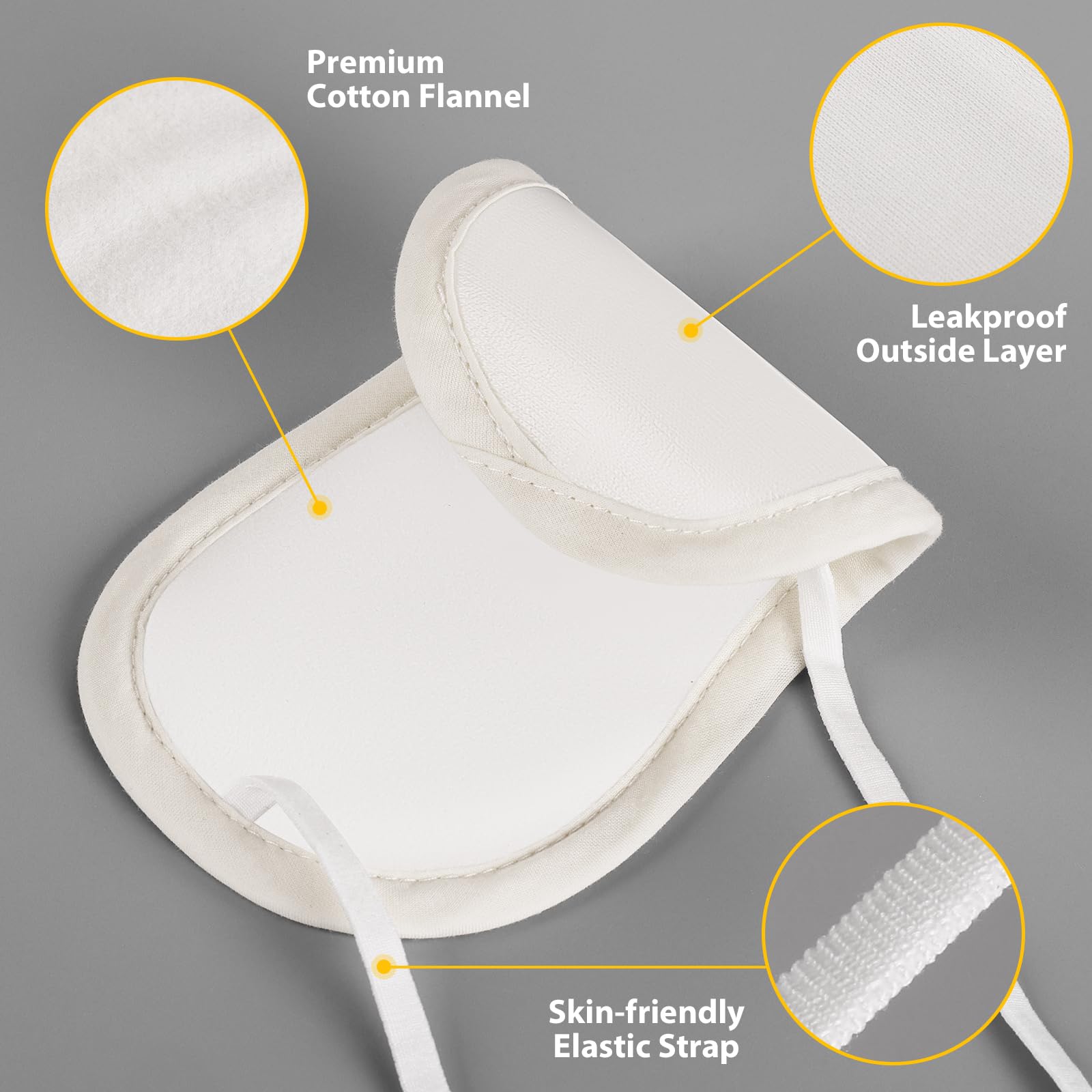 YAFANG Castor Oil Pack in use around the neck for a calm, hands-free session