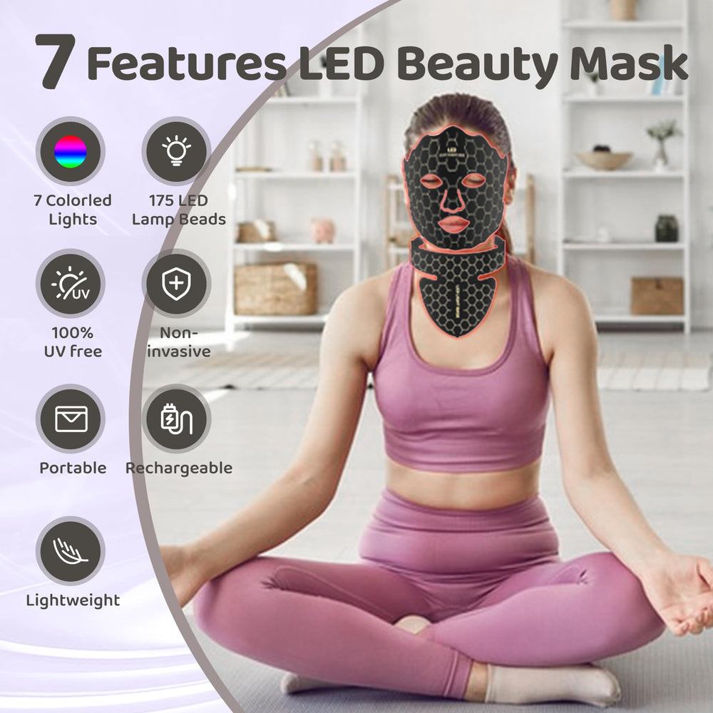Yahi face mask with seven color options for customized skincare routines.
