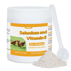Yakucho E+S Poultry Vitality Formula bottle label highlights balanced nutrition for poultry.