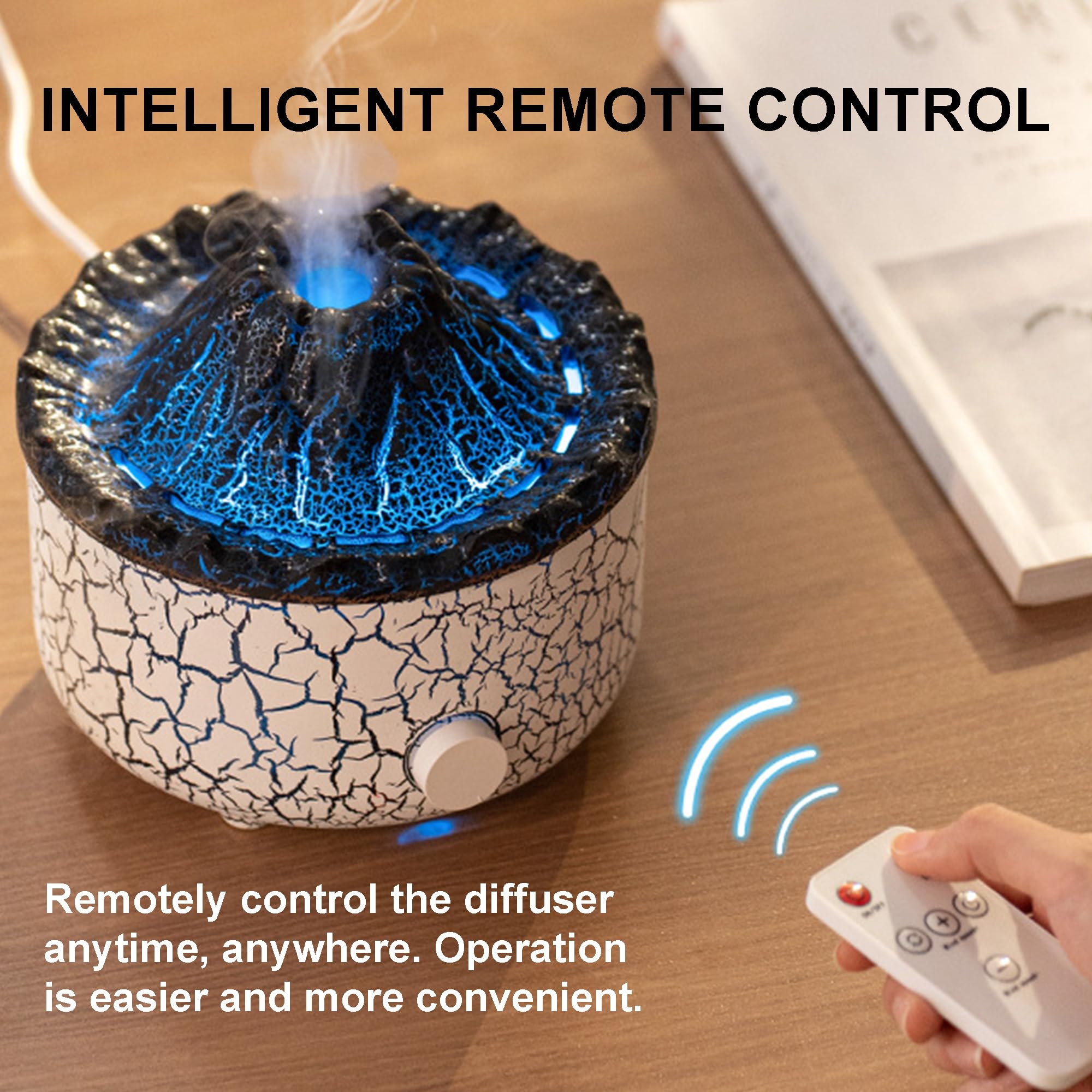 Yaledi Diffuser placed in living room for relaxing atmosphere.