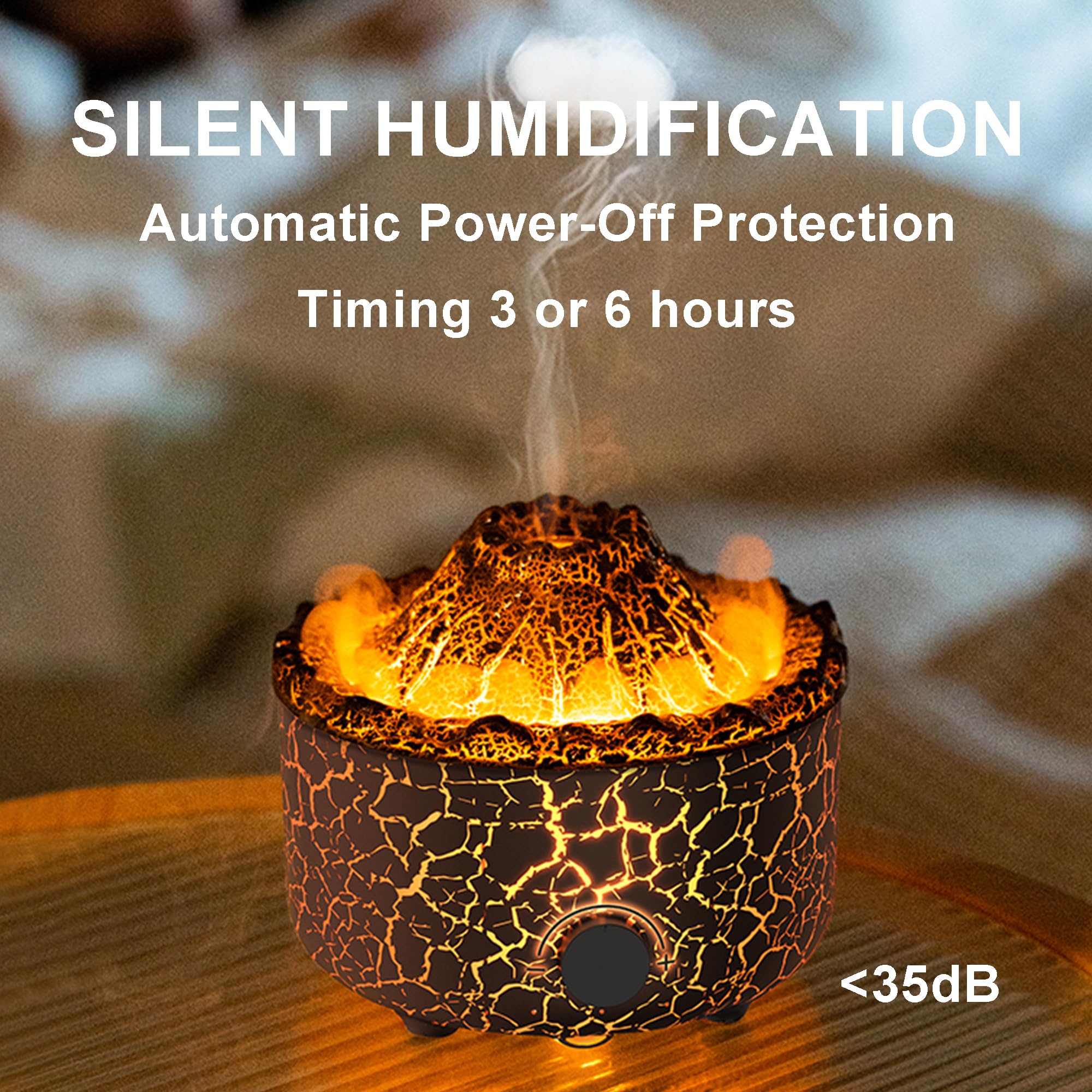 Yaledi Diffuser with multiple lighting modes for customizable ambience.