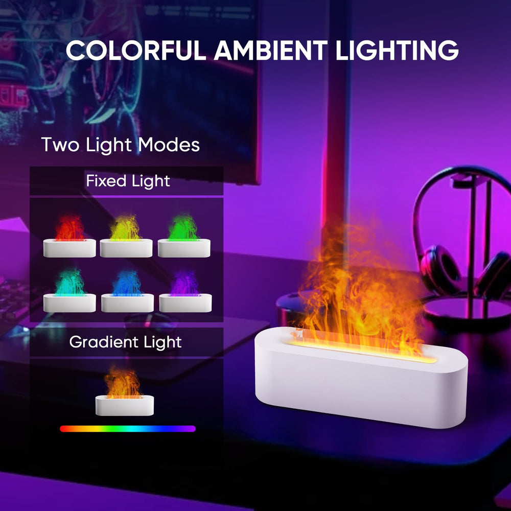 YALEDI Ultrasonic Mist Diffuser operates quietly for peaceful spaces