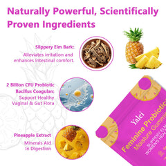 60-count Yalei Slippery Kitty Gummies packaging highlights long-lasting supply.