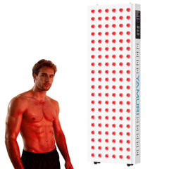 YAMURI 220W red light panel front view for at-home skin and relaxation sessions