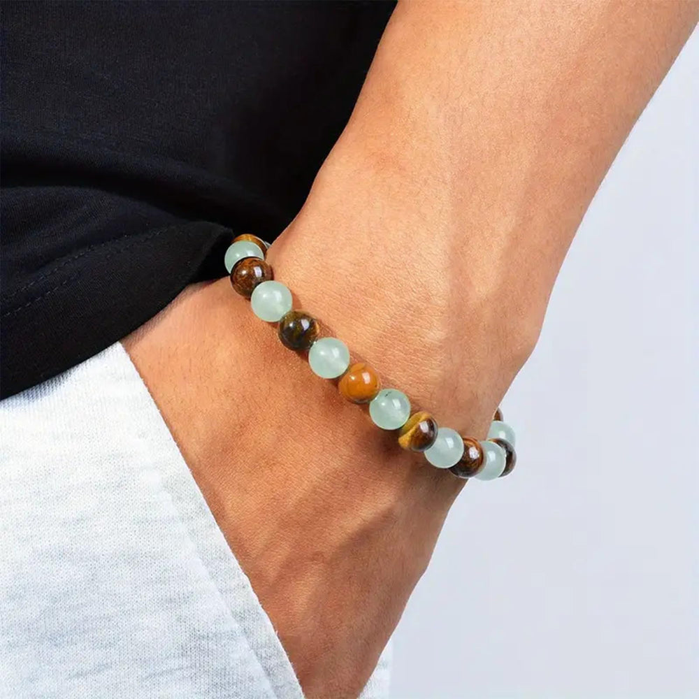 YANCHUN Women wealth bracelet crystal beads highlighting modern spiritual style