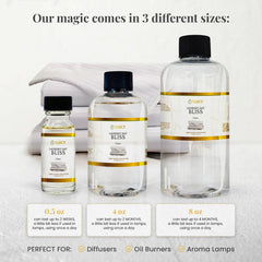 YANCY Laundry Day Bliss aroma-lamp-glow fills rooms with a refreshing, soft scent.