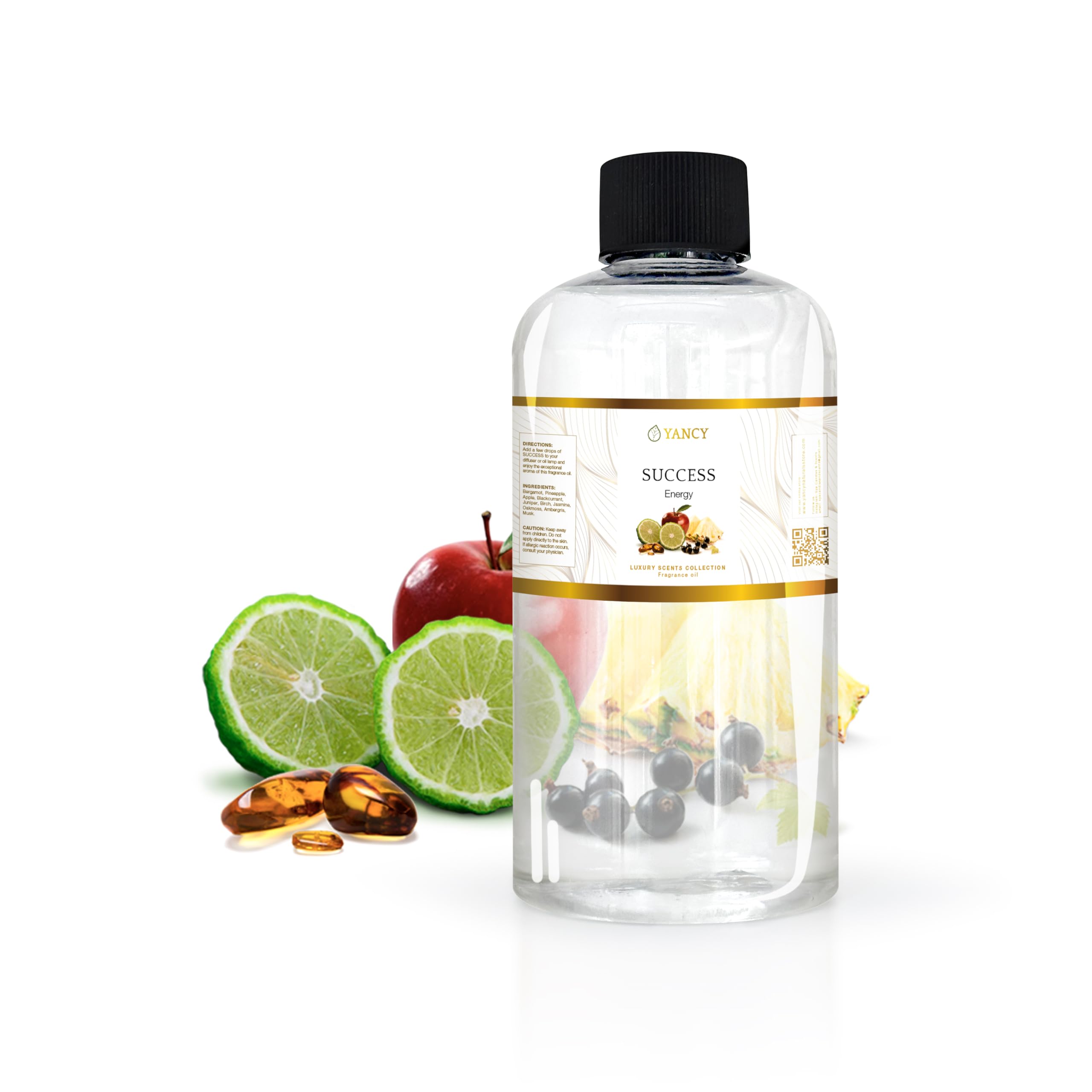 YANCY Success 8oz bottle for energizing rooms
