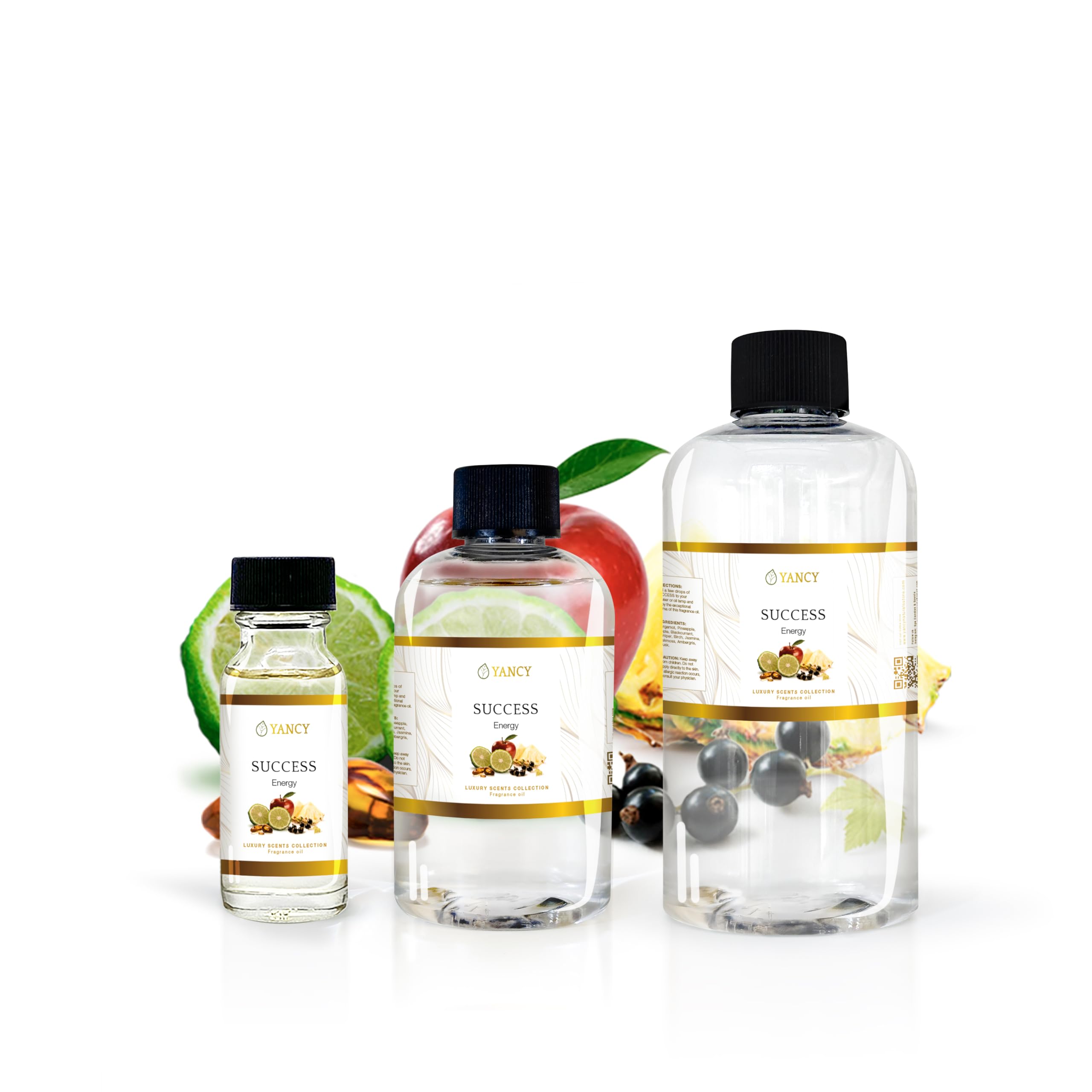YANCY Success diffuser setup with motivating aroma