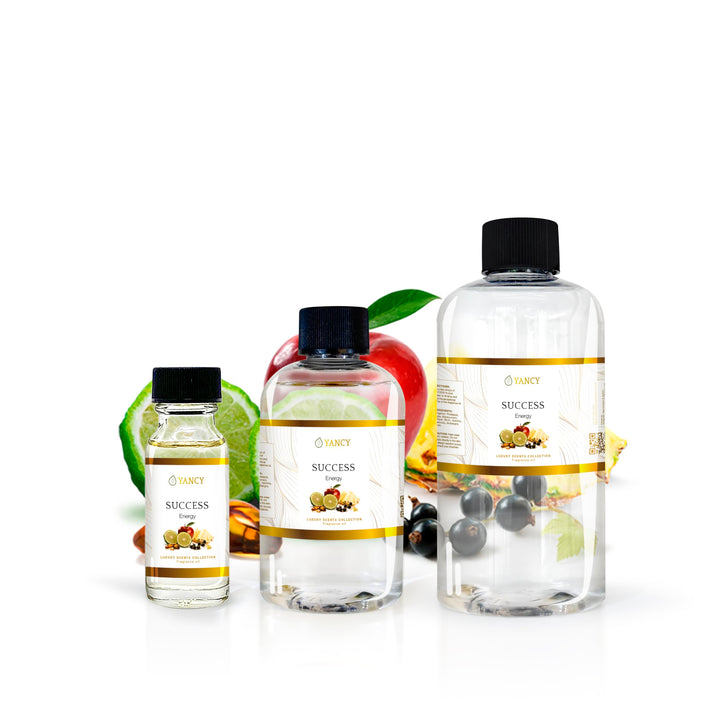 YANCY Success diffuser setup with motivating aroma