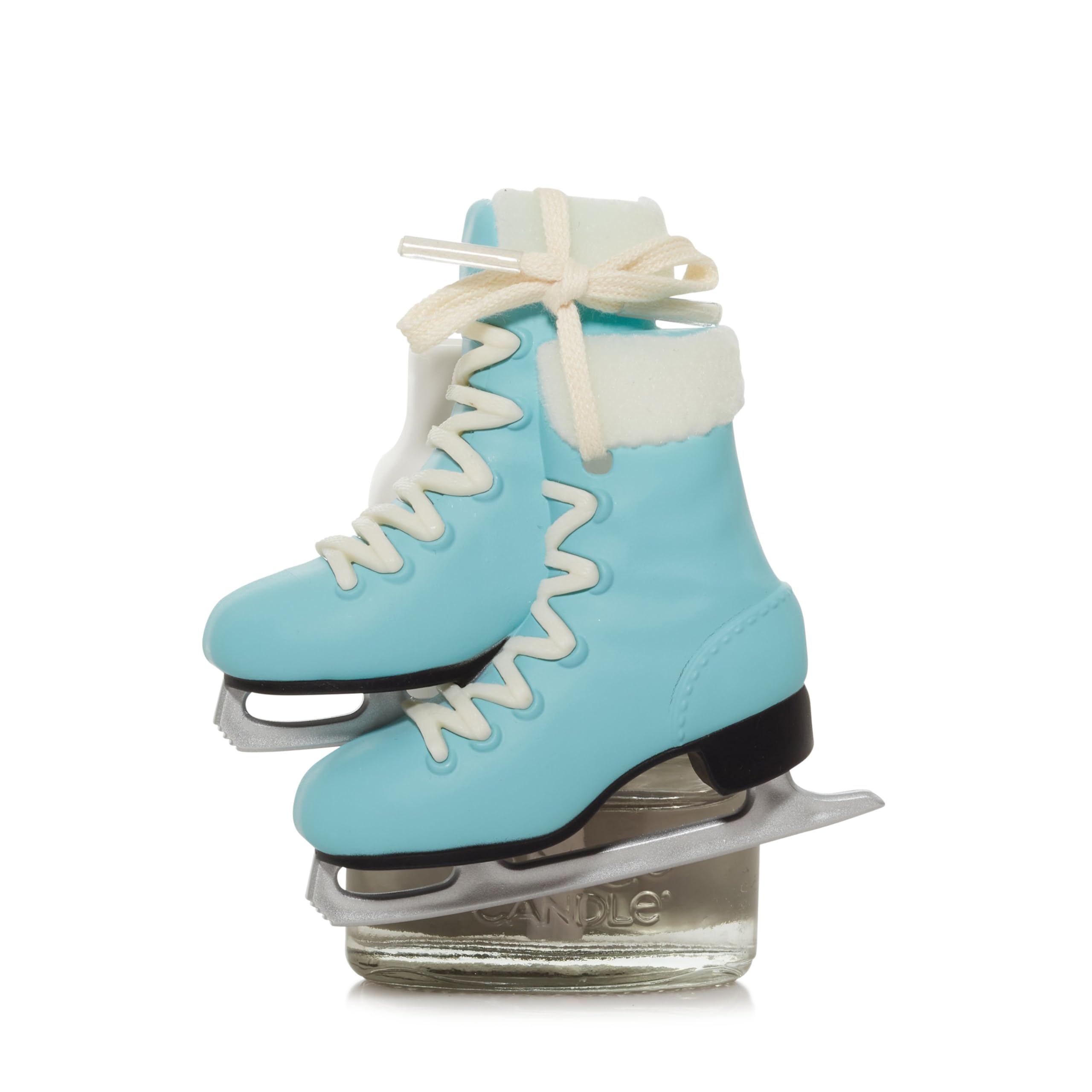 Yankee Candle ScentPlug Diffuser with Ice Skates and light sensor for even room fragrance distribution.