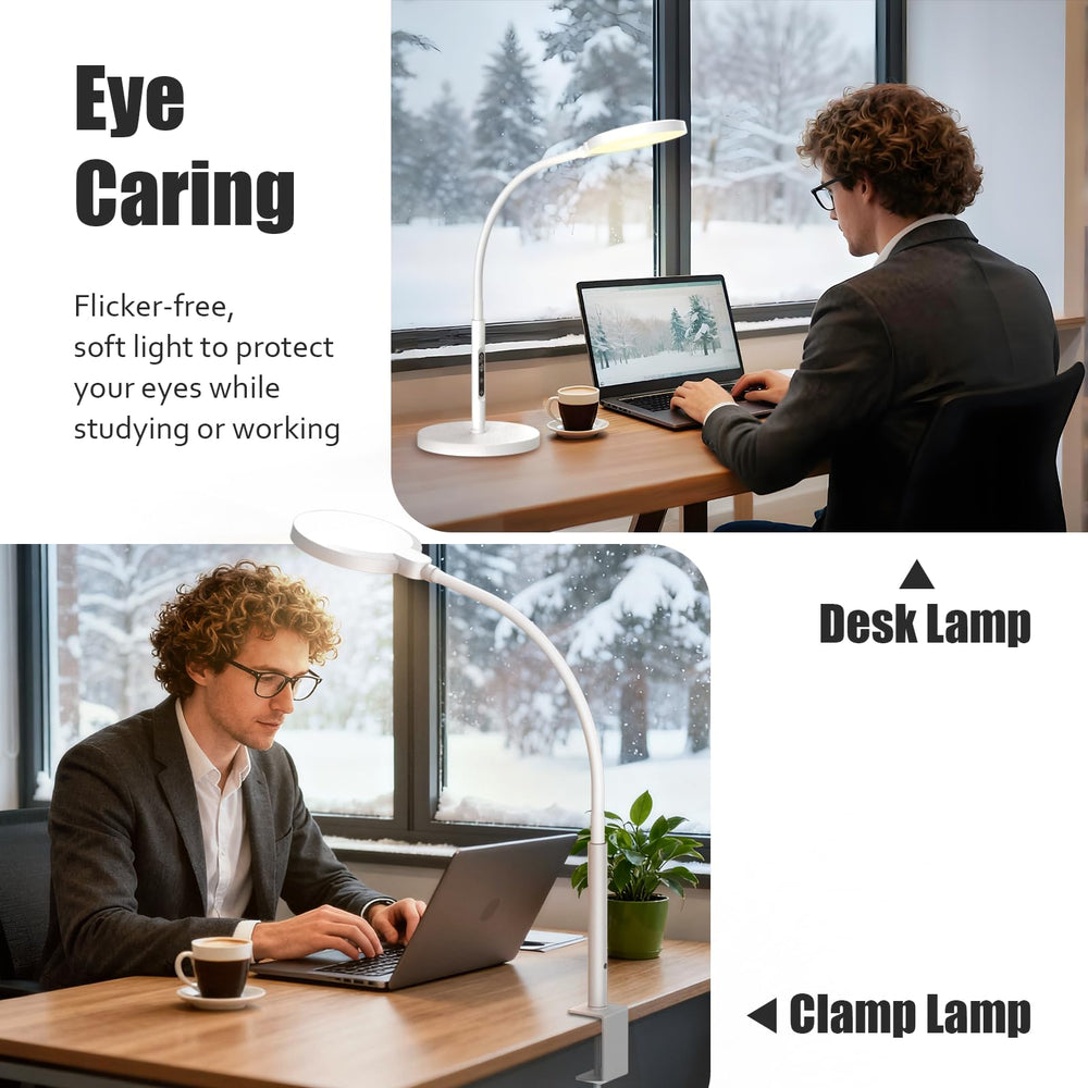Yarah lamp with 360° gooseneck for flexible positioning during reading